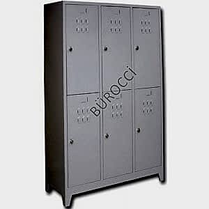 9990C-Bürocci Altılı Soyunma Dolabı